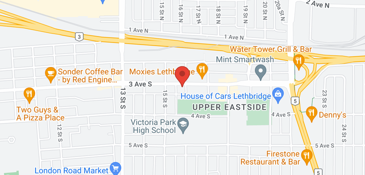 map of 1520 3 Avenue S